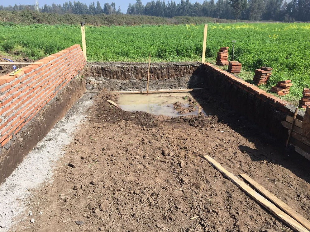Piscina 8 x 4 Paine
