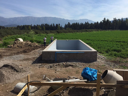 Piscina 8 x 4 Paine