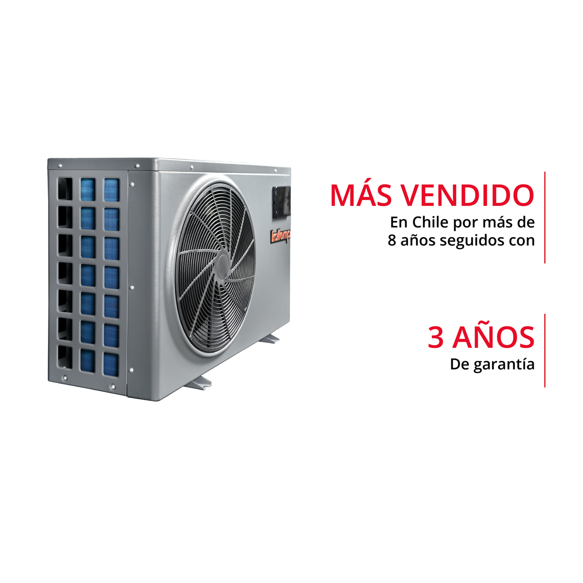 Kaltemp Pooltemp Neo 18 Full Inverter | 80 m3 + Instalación