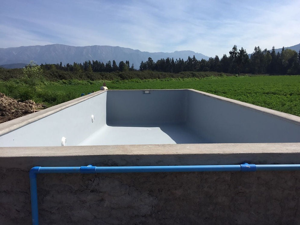 Piscina 8 x 4 Paine